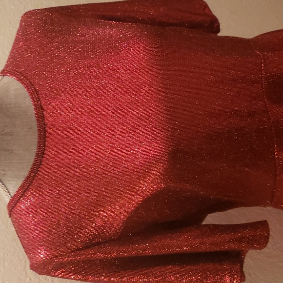 Lularoe elegant peplum top - Picture 1 of 5